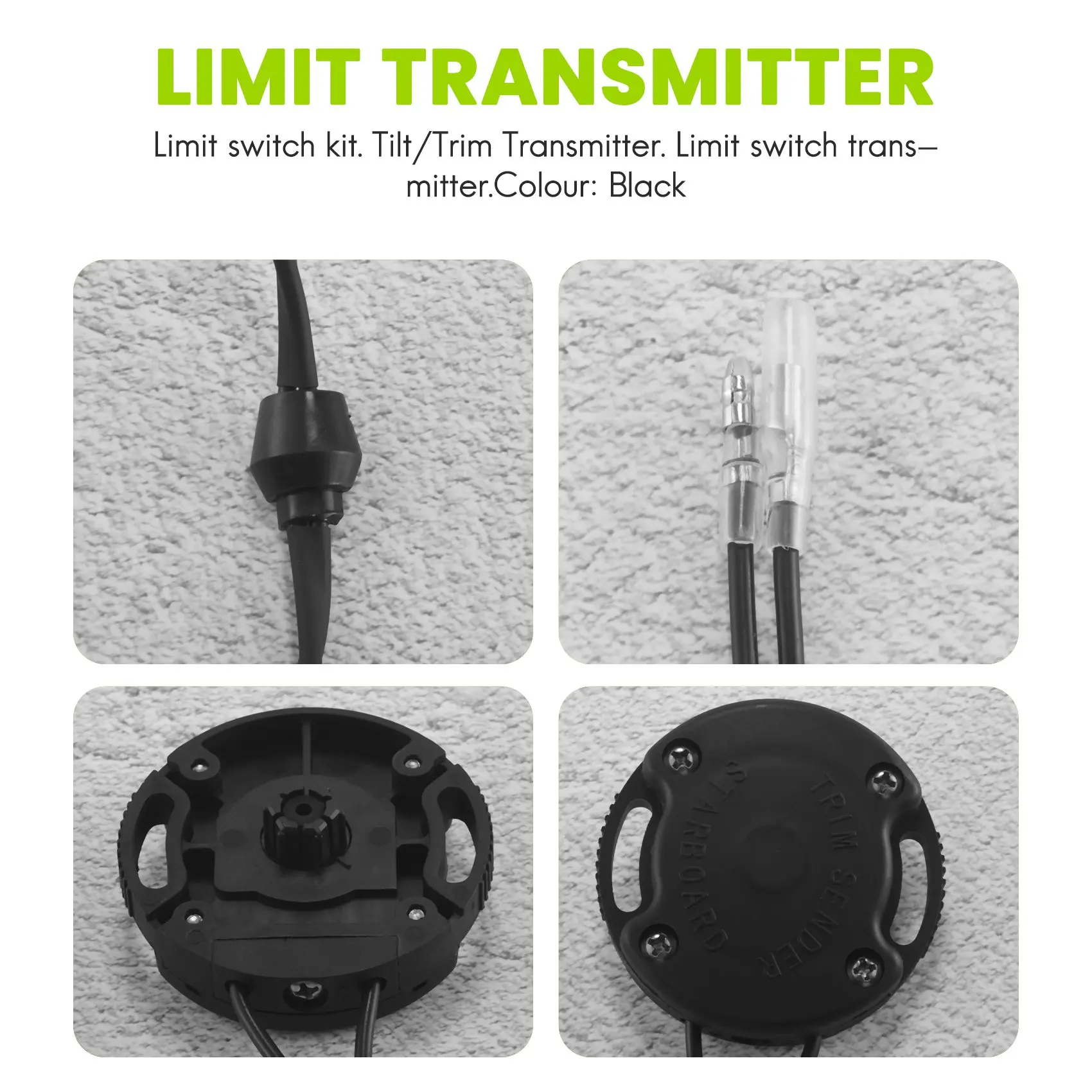 A22P_Set interruttori mittente limite di inclinazione/garniture per Mercruiser R / MR/ Alpha One Bravo 805320 A03 805130 A2