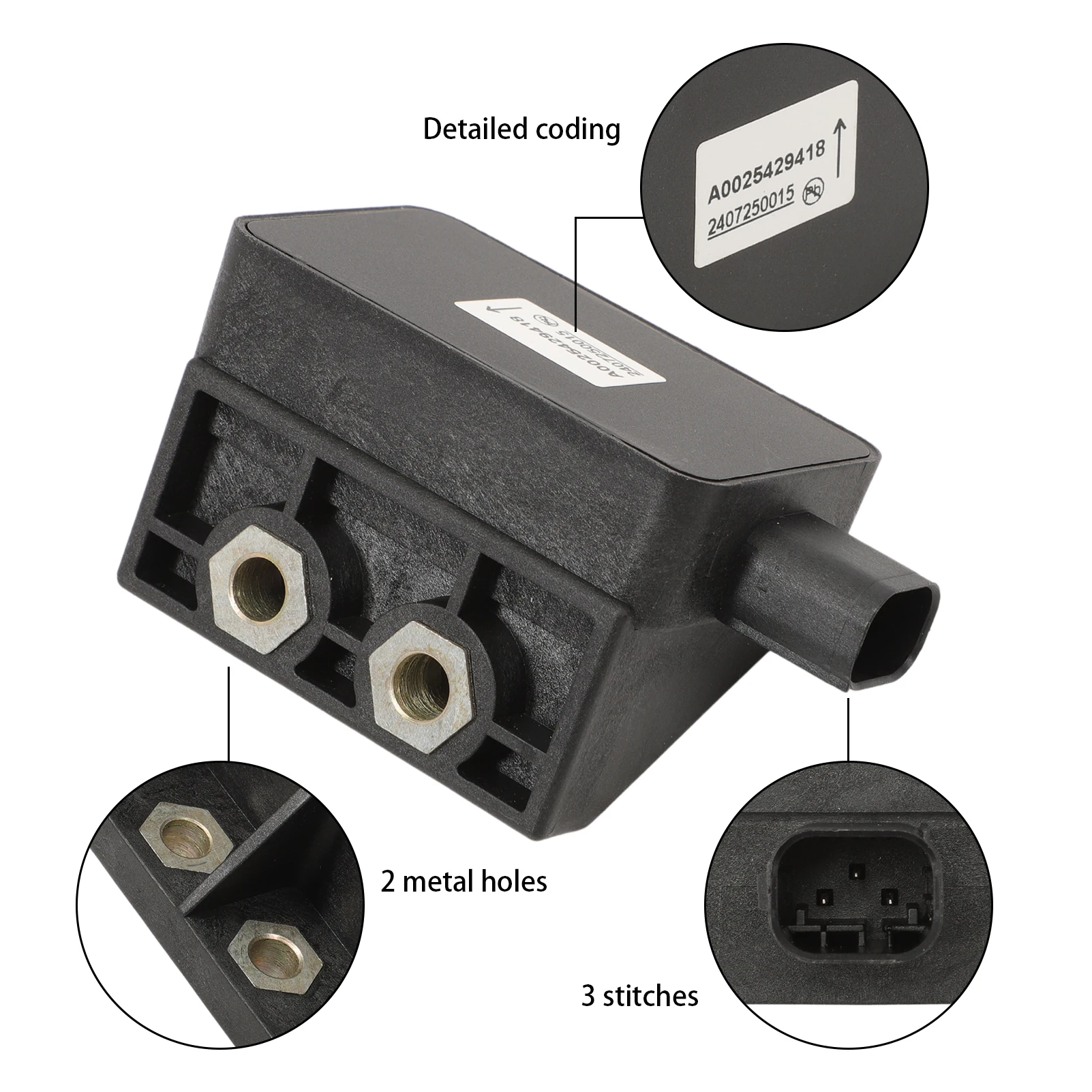 Yaw Rate Sensor Traction Control Rotation Rate Sensor for C-Class Coupe CL203 C220 CDI Sensor A0025429418