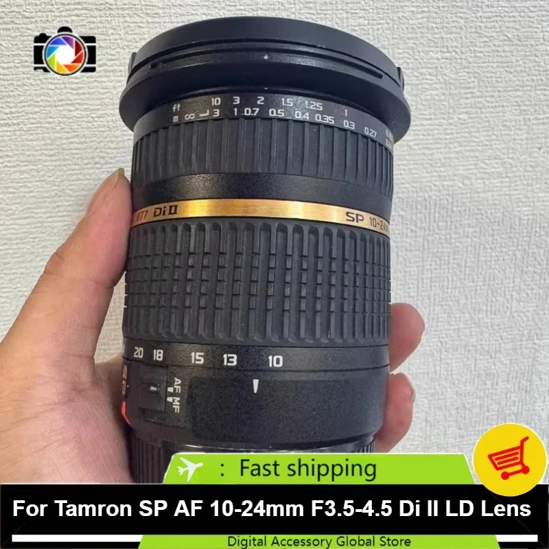 95% Nuevo y Original para Tamron SP AF 10-24mm f/3.5-4.5 Di II LD Aspherical [IF] (B001) Lente Zoom Ultra Gran Angular para Cámara DSLR APS-C