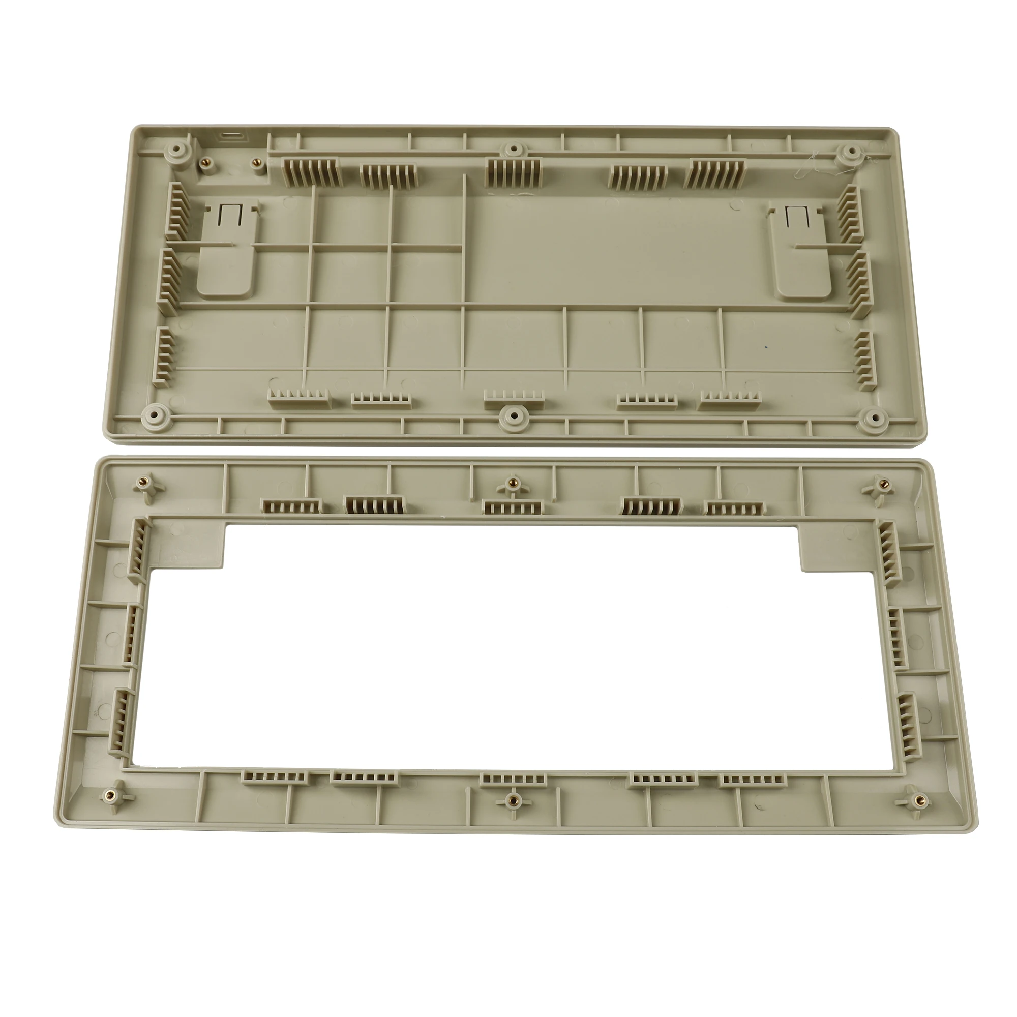 Kit de clavier mécanique remplaçable à chaud, poignées de type C, boîtier en plastique PCB amovible, plaque FR4, disposition ANSI ISO, support VIA VIAL, M0110, D0110