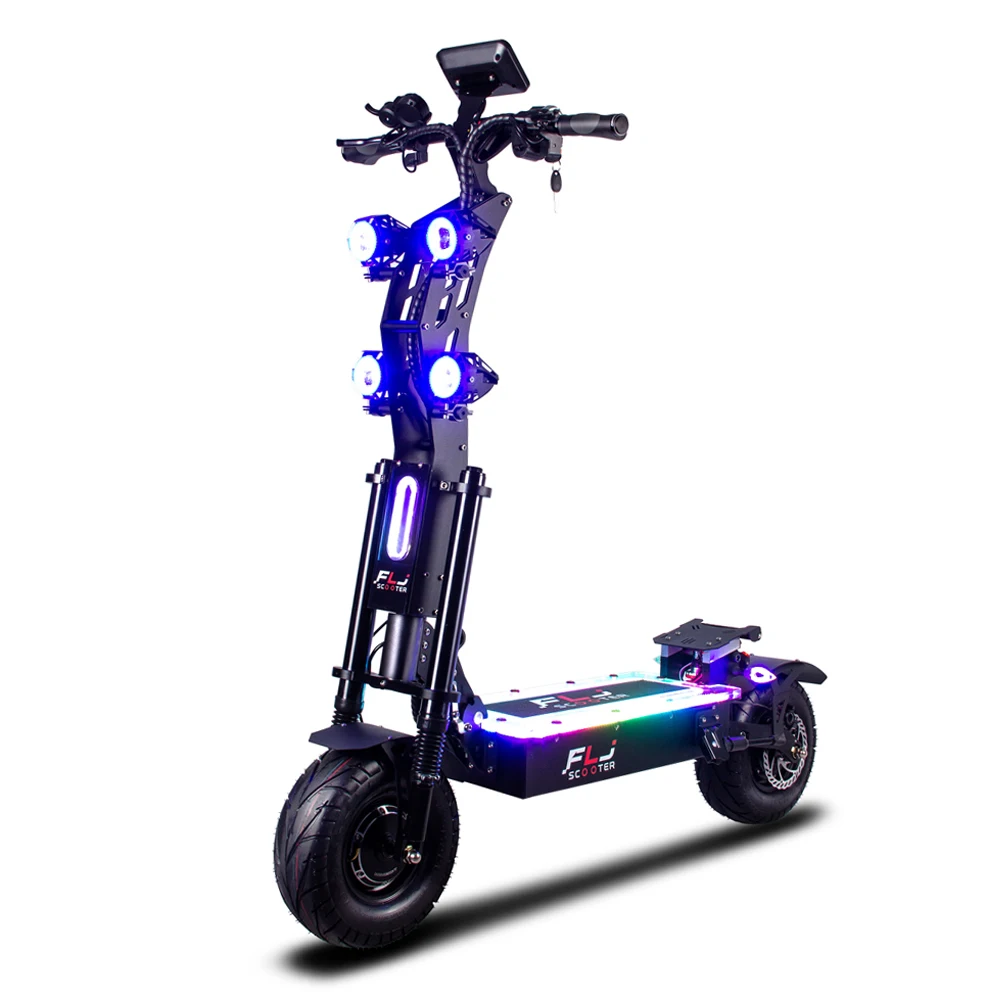 72V 8000W 13inch fat wheel dual motor Electric Scooter