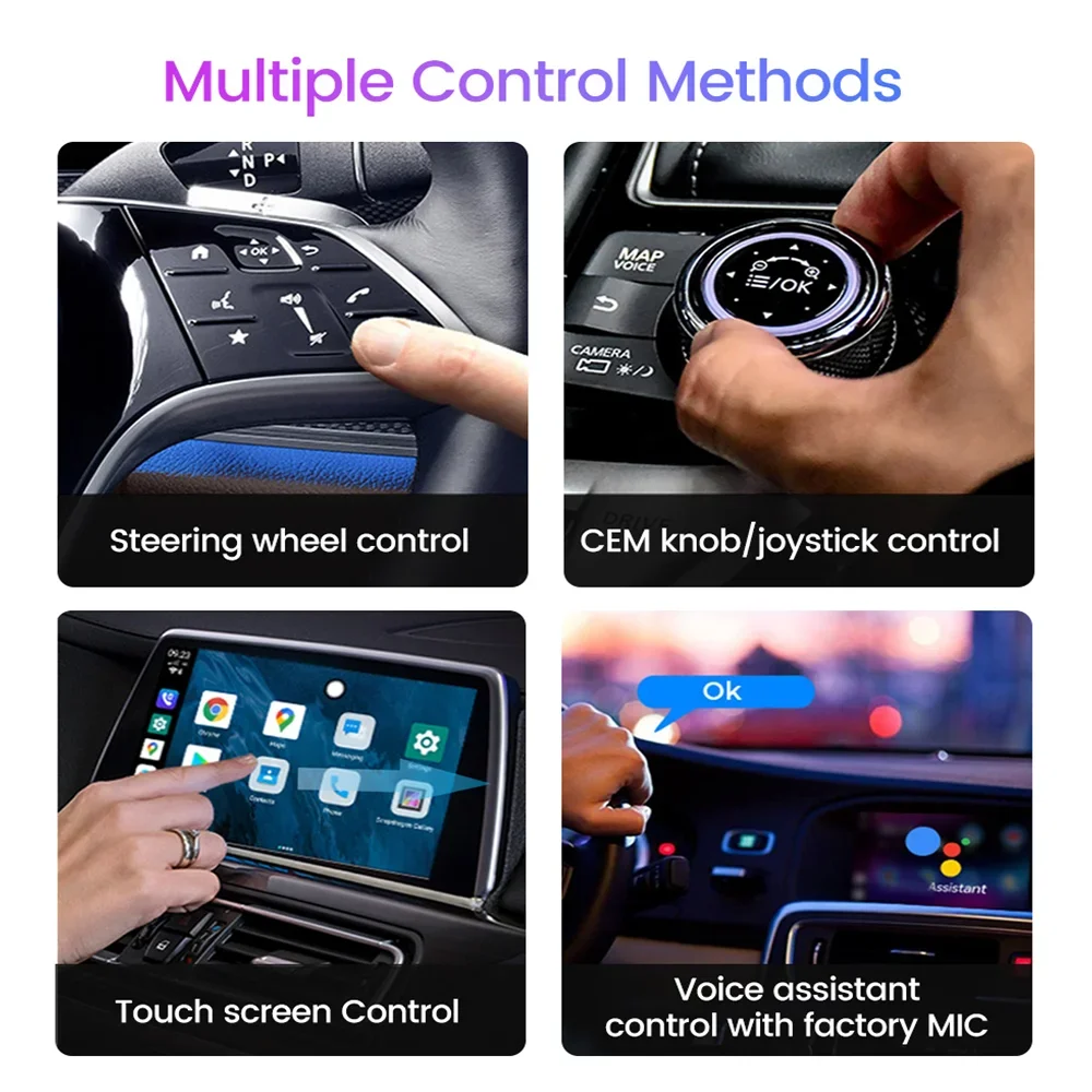 NEW Mini Carplay Wired To Wireless Auto Netflix YouTube Android Ai Box