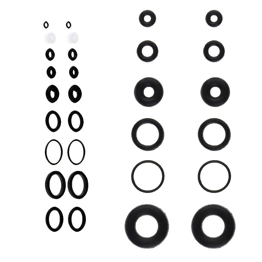 

O-ring Rubber Seals Black Airbrush Accessory Gasket Set Airbrush Internal Sealing for Painting AC100 AC084