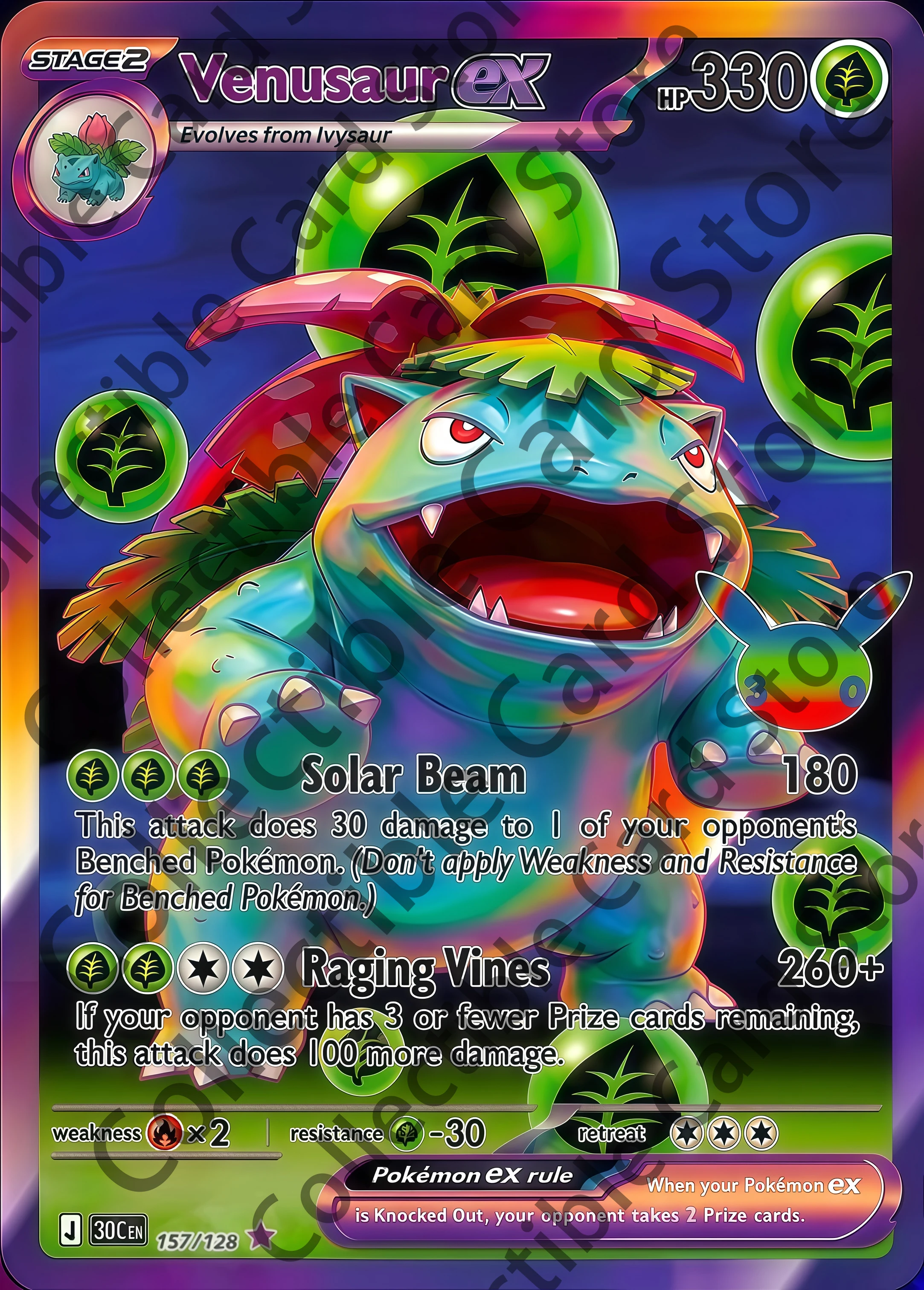 Tarjetas Personalizadas Futuristas Raras de Evoluciones de Kanto para el 30 Aniversario - Colección de Tarjetas de Bulbasaur, Charmander y Squirtle