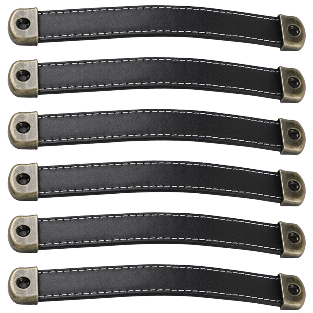 

6Pcs Pull Handles Easy Install Drawer Cabinet Dresser Wardrobe Door Cupboard Pulls Pulls Dresser Handles