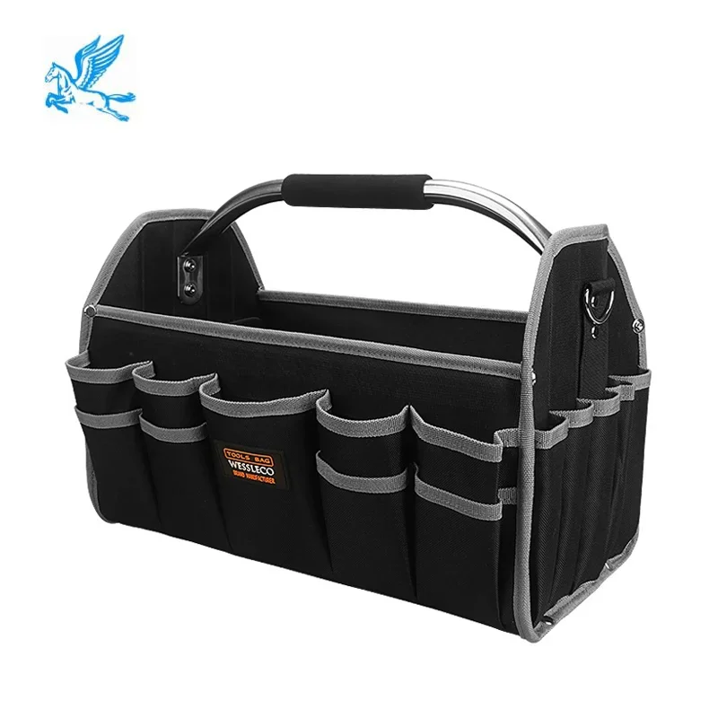 Tianma Large Capacity Oxford Cloth Tool Bag Multi-Function Heavy Duty Nylon Hardware Organizer Crossbody Toolkit Car OEM/ODM