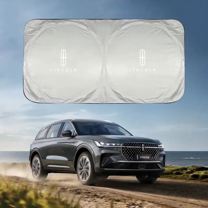 Parasol para ventana de coche, parabrisas, nieve, hielo, protección Anti-UV para Lincoln Navigator Continental Nautilus Aviator MKZ MKX Accessori