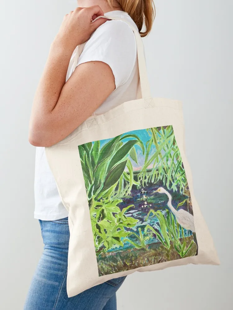 

Myyakka Park at Dusk Tote Bag reusable grocery bags Canvas shoulder bag Handbags women tote bag custom