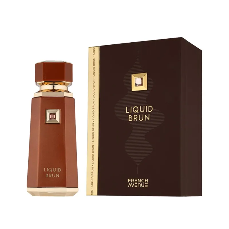 French Avenue Liquid Brun Cocoa Morado Eau de Parfum Spray 3.4 Oz عطور عربية أصلية تدوم طويلاً عطر فرمونات خشبية مكياج