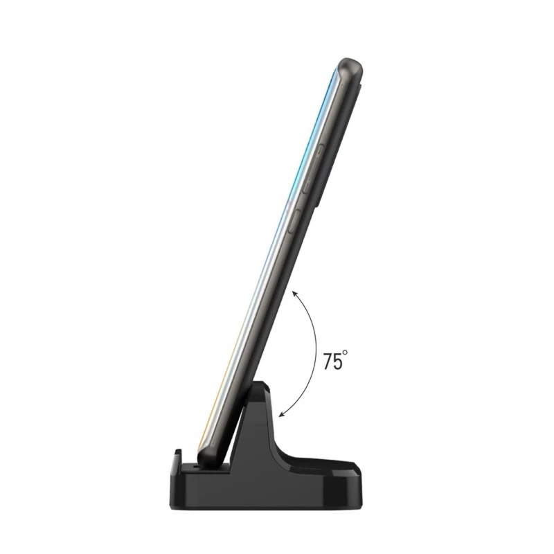 Dok dudukan pengisi daya tipe C, dudukan stasiun pengisian cepat USB C untuk ponsel pintar USB C 3.1