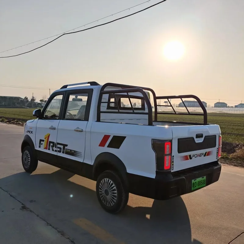 China Factory Hot Sale No Driving License Required Custom Color Pickup Truck 4WD Rural Town Road Mobility
