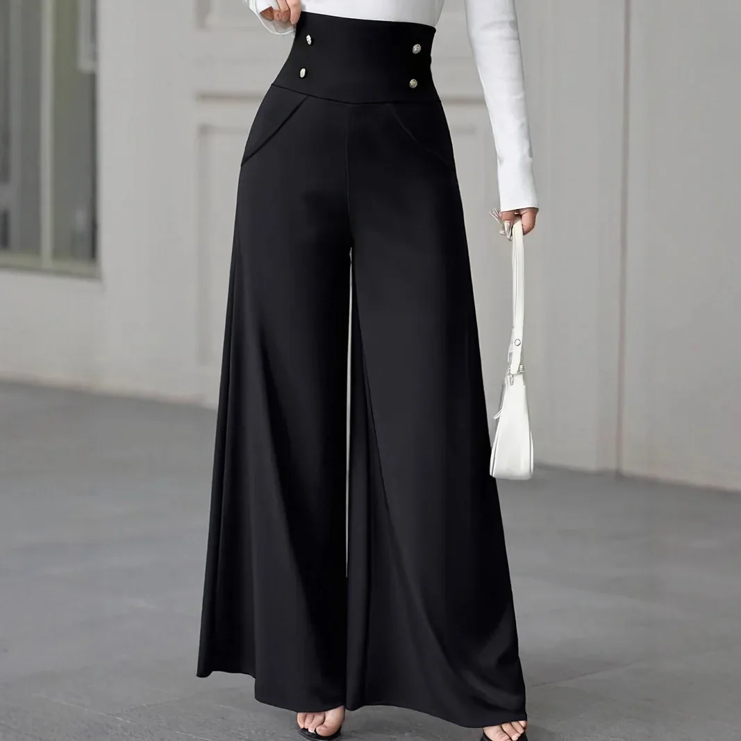 Women's Fashion Pants Straight Office Lady New Arrival Trendy Comfortable Breathable