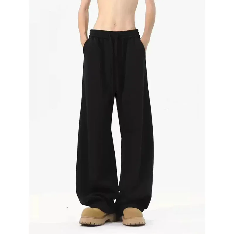 

Men's casual straight leg pants, autumn and winter sports pants, men's running and jogging sports and fitness pants, fashionabl