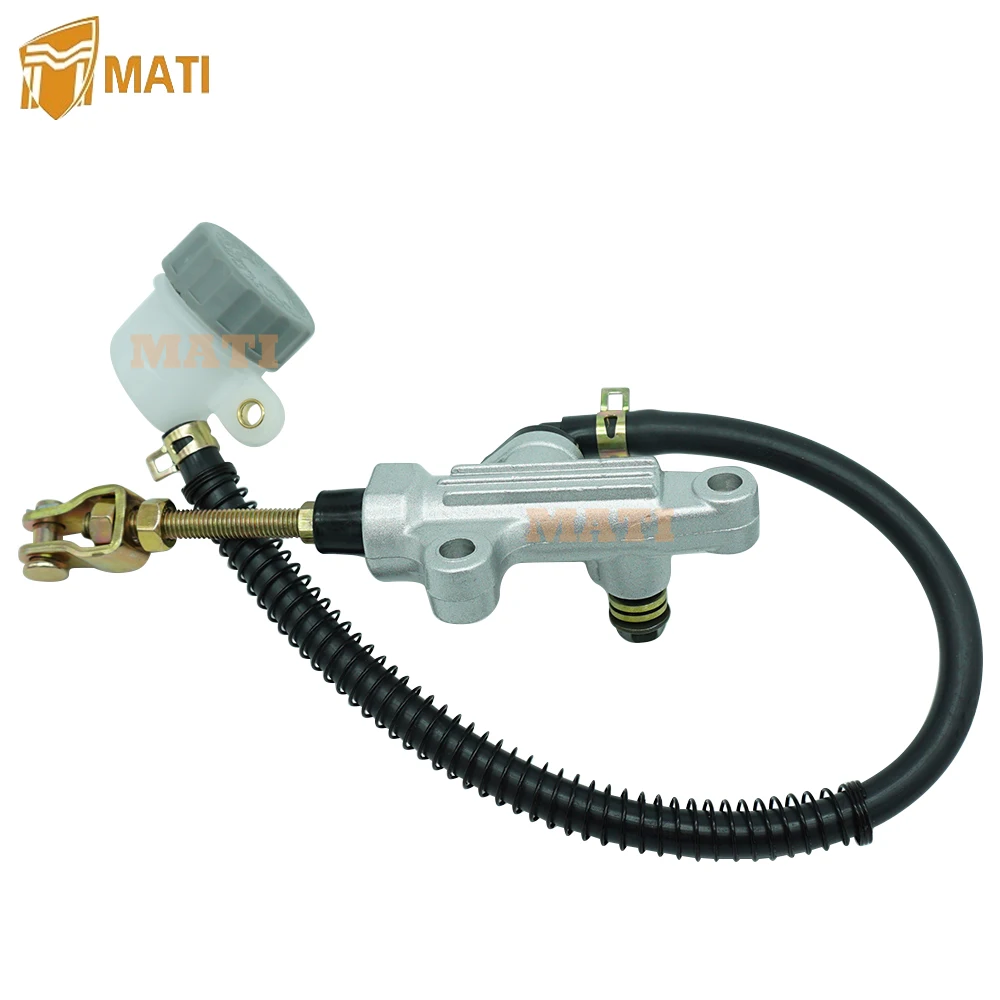 Mati Rear Foot Brake Master Cylinder Brake Pump for Yamaha Raptor 350 YFM350 YFM350 2004-2013 Replacement 5YT-2583V-00-00