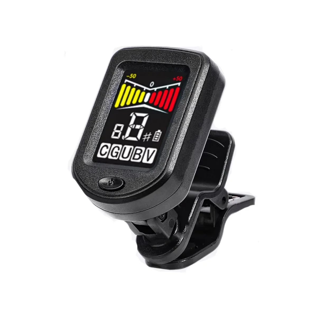 Miwayer Guitar Tuner For All Instruments Clip on Electronic Tuner for Guitar Bass Ukulele Violin Mandolin Banjo
