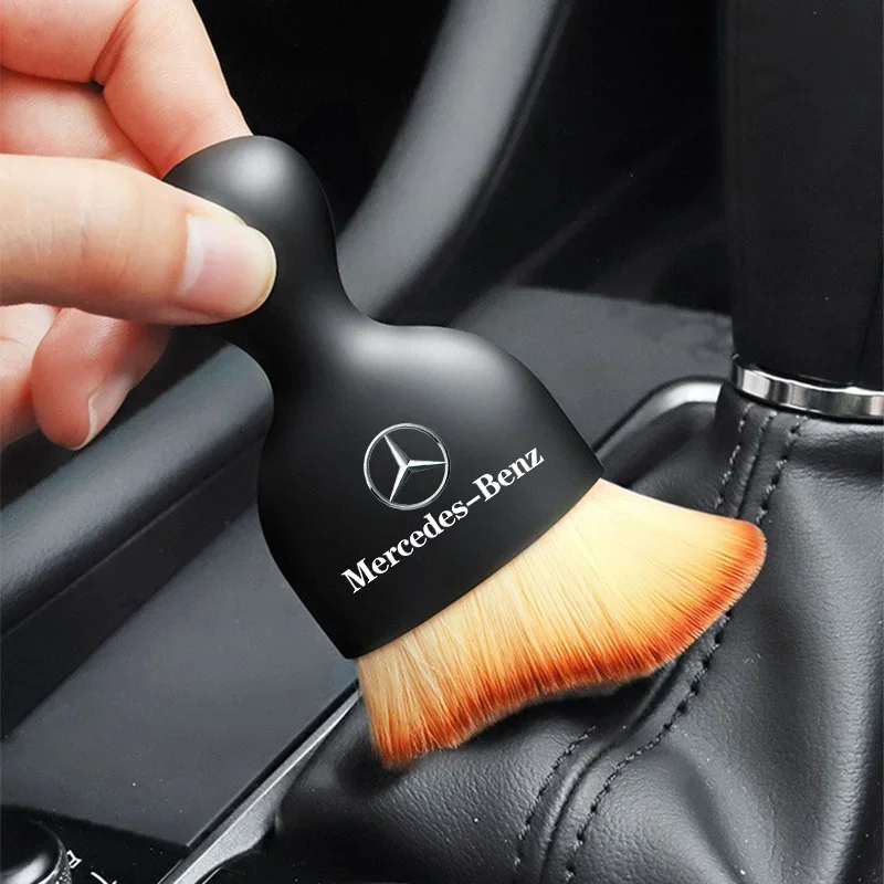 Car Air Vent Cleaning Soft Brush With Casing Clean Tool Dusting Crevice Brush Auto Interior For All Mercedes Benz AMG series