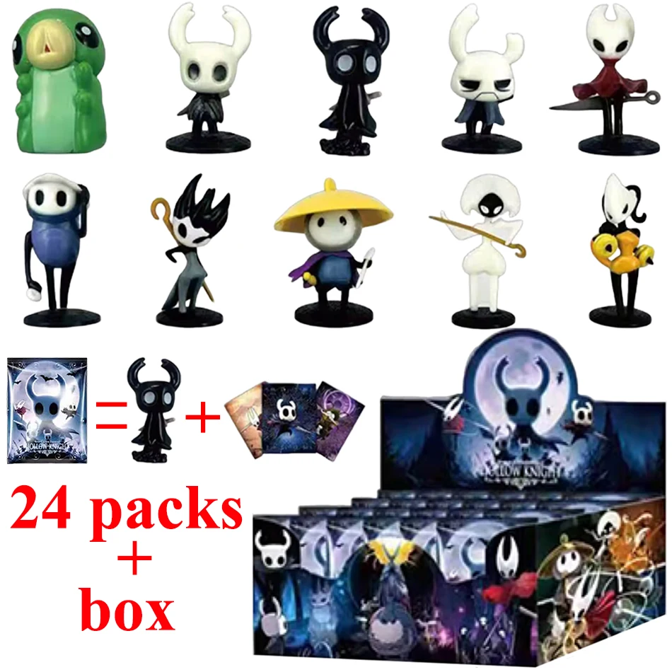 

Game Peripheral Blind Box Hollow Knight Character Figurine PVC Model Hollow Knight Peripheral Figurine Ornament Birthday Gift
