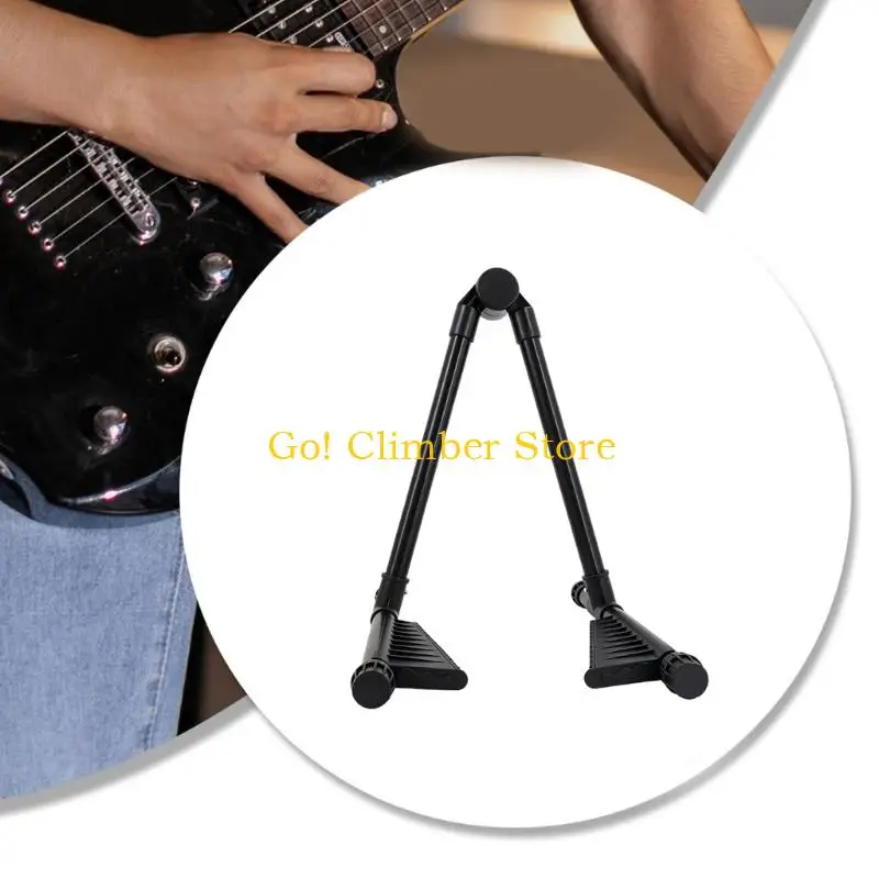 Q84C Folding Guitar Stand for Lesson Room Use and Daily Guitar Storage