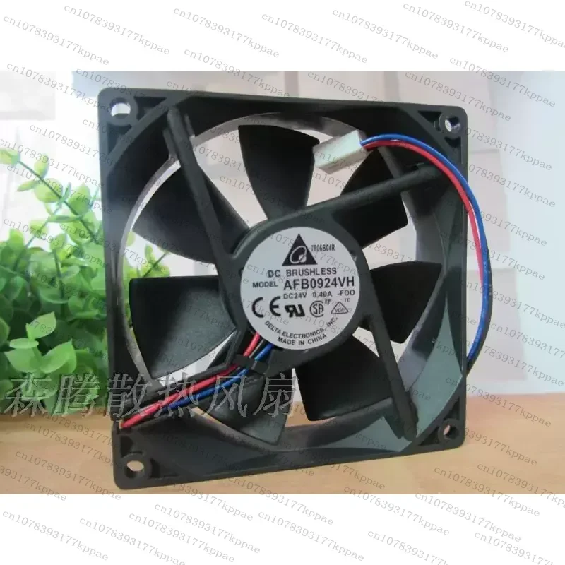for for Delta AFB0924VH-F00 Industrial Computer Cooling Fan 24V 0.40A with Speed Measurement New Original