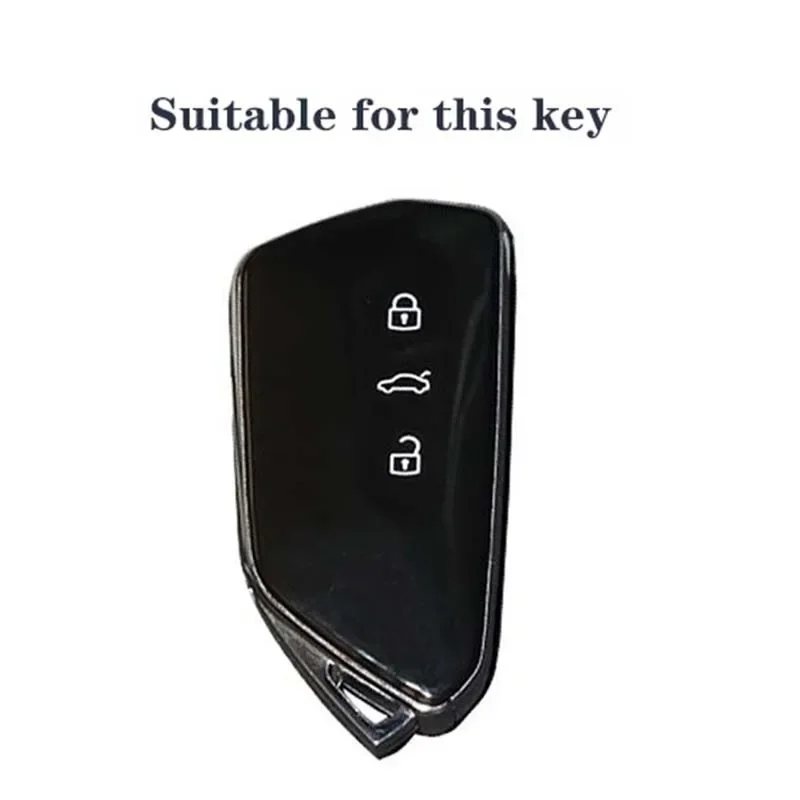 غطاء حافظة مفاتيح السيارة فوب لشركة فولكس فاجن فولكس فاجن/جولف 8 MK8 ID.3 ID.4 /Cupra/Skoda/Octavia A8/SEAT/Leon MK4 2020 2021/Formentor/Tarraco #2
