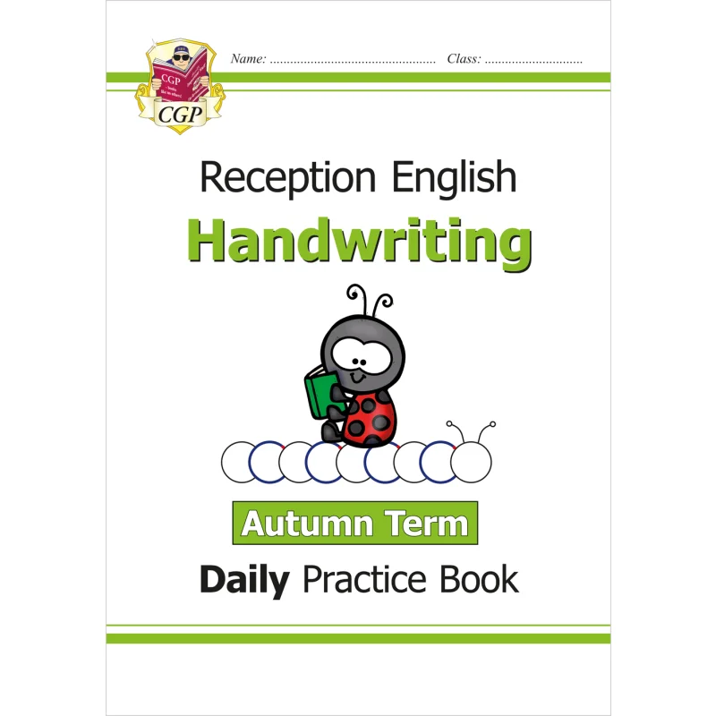

New Handwriting Daily Practice Book Reception Autumn Term CGP Books Coordination Group Publications 9781789088250 Book