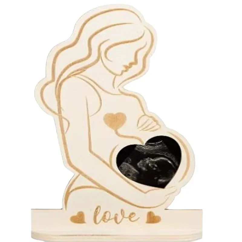 Baby Ultrasound Photo Frame Baby Sonogram Frame Christmas Thanksgiving New Year Valentine's Day Gift To Expectant Mother Wife