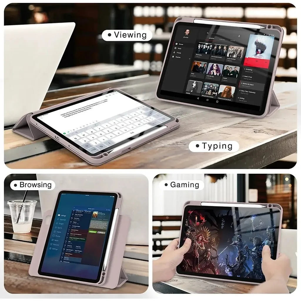 สำหรับ Xiaomi Pad poco Pad 12.1 2024 6S Pro 5 Pro 12.4นิ้ว6/6Pro เคสแม่เหล็กหมุนได้ ° 720สำหรับ redmi Pad SE 11 10.61นิ้วเคส