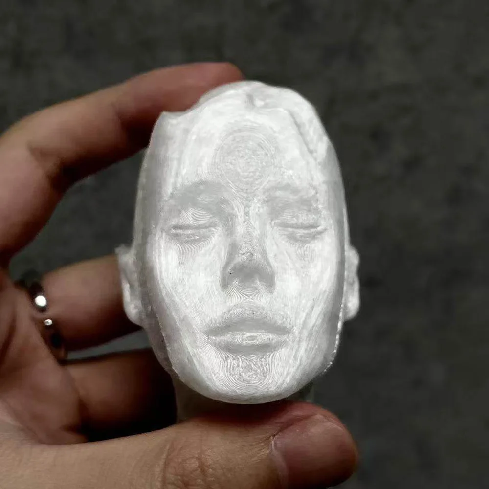 Frozen Statue Headphone Case Glacier White Art Headphone Storage Protective Cover Suitable for Airpods Pro/Pro2/Pro3/4 view 4