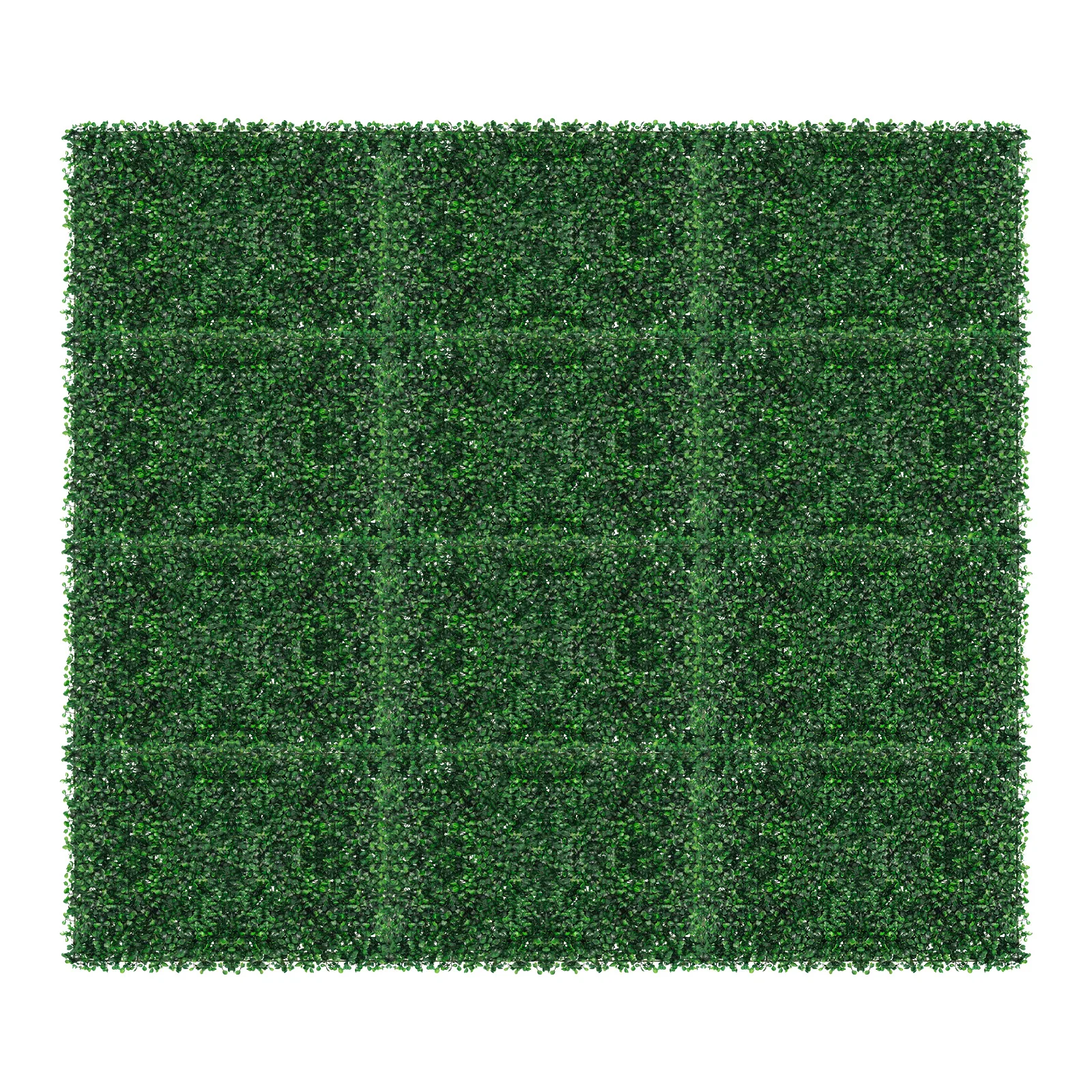 

12 PCS 40x60cm Artificial Plant Walls Foliage Hedge Grass Mat Greenery Panels Fence Home Decor Fake Plants Garden Simulated Lawn