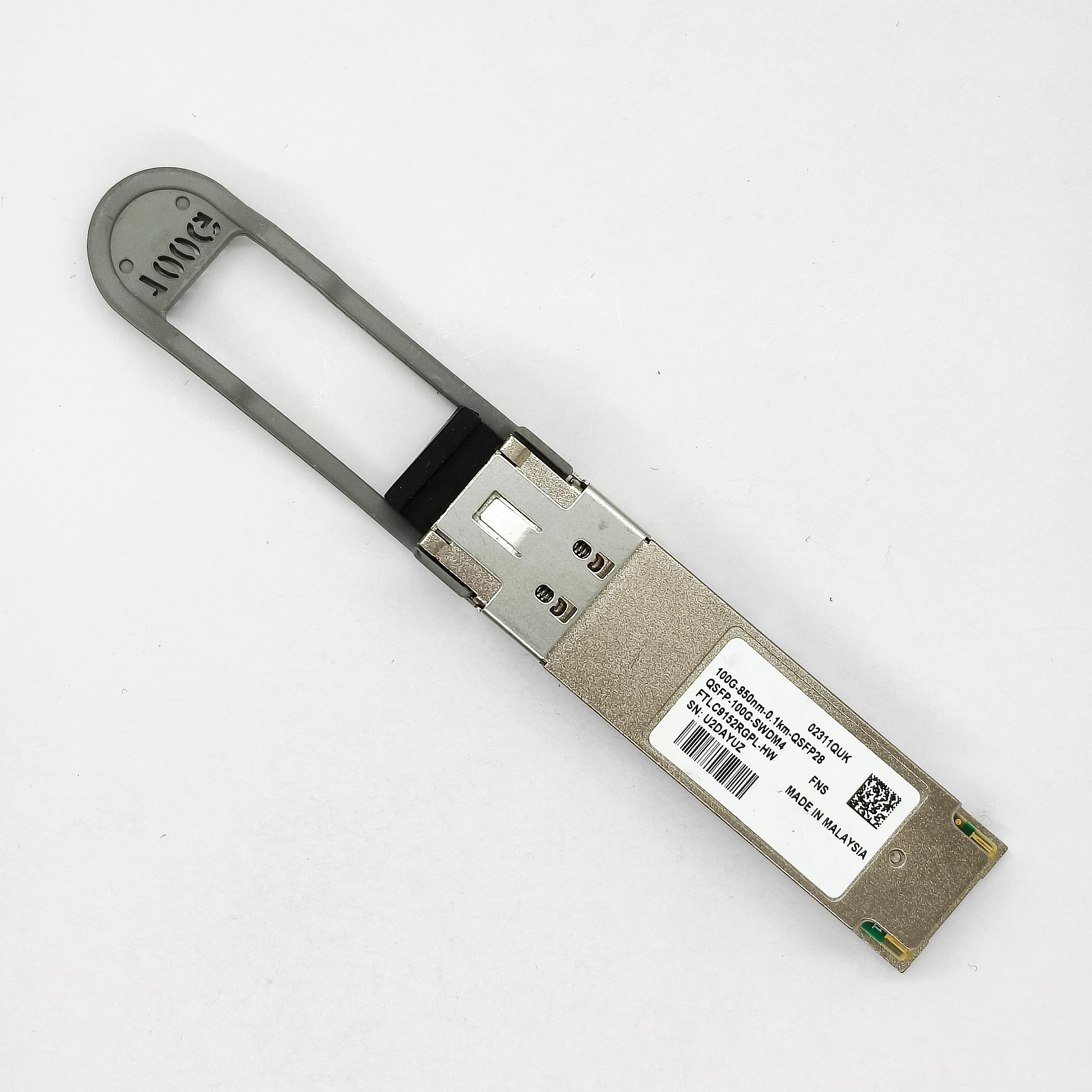 Genuine For Huawei 02311QUK 100G-850nm-0.1km-QSFP28 FTLC9152RGPL-HW QSFP-100G-SWDM4 LC Refurbished Transceiver Optical Module