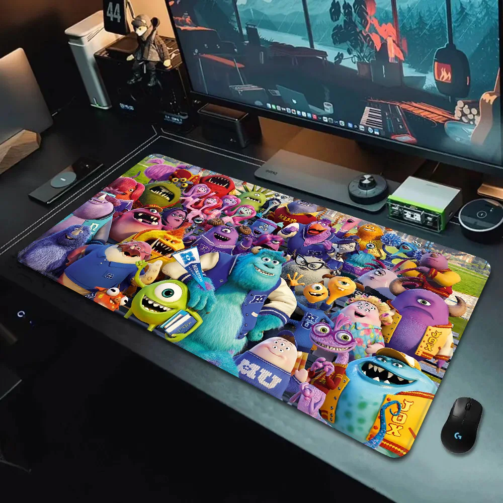 Disney Cartoon Monster University Mousepad HD Printing Computer Gamers Locking Edge Mouse Pad XXL90x40cm Keyboard PC Desk Pad