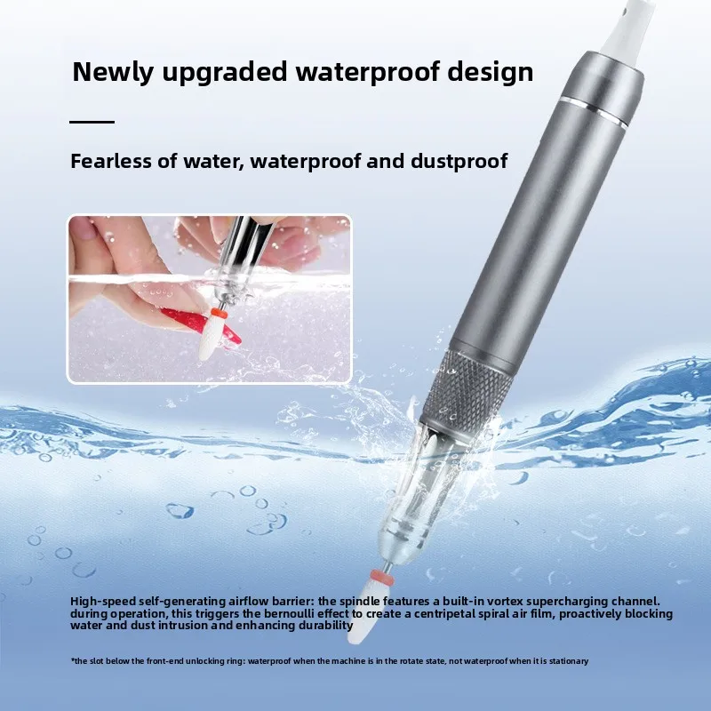 Rechargeable Portable Nail Polisher Brushless Waterproof Nail Manicure Remover For Dead Skin Callus Remover Nail Shop Special
