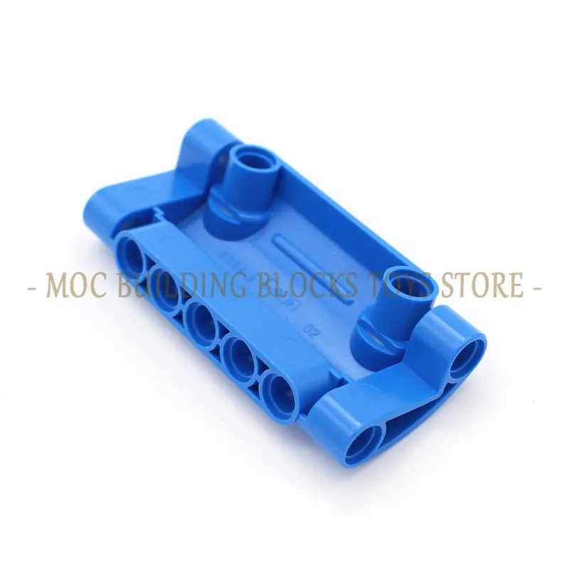 10pcs/bag Technology 24119 Curved 7x3 with 2 Pin Holes through Panel Surface Brick Building Blocks Parts Mechanical Accessories