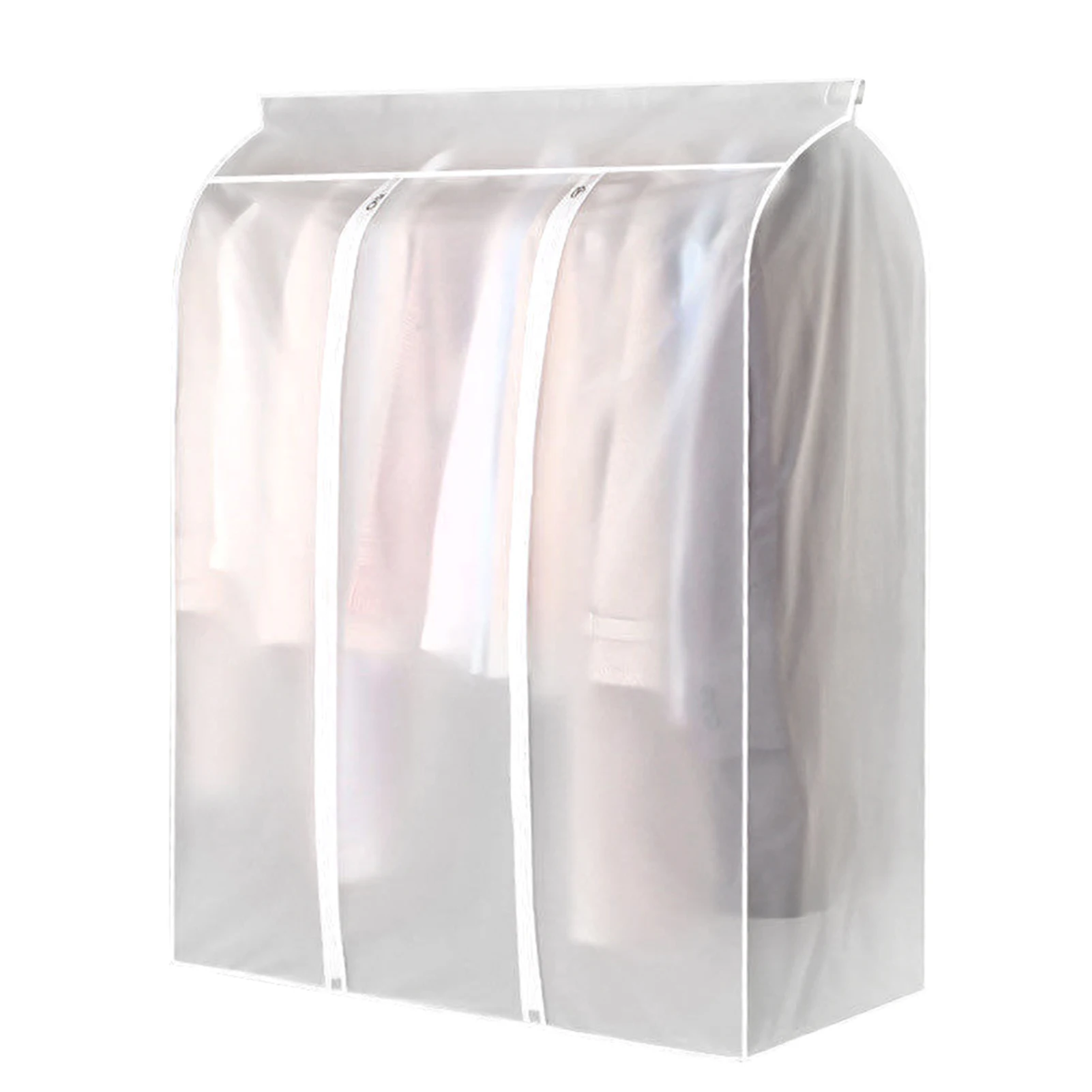 

Full Zipper Garment Clothes Cover Protector Hanging Garment Storage Bag Dustproof Waterproof Hanging Storage Bag for Wardrobe