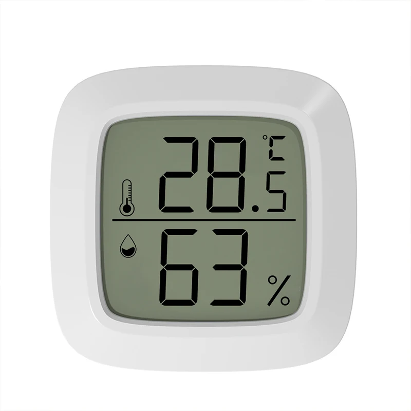 Mini Electronic Digital Thermometer Multi‑Function Indoor Temperature Humidity Meter Wall‑Mounted Portable Household  Monitor
