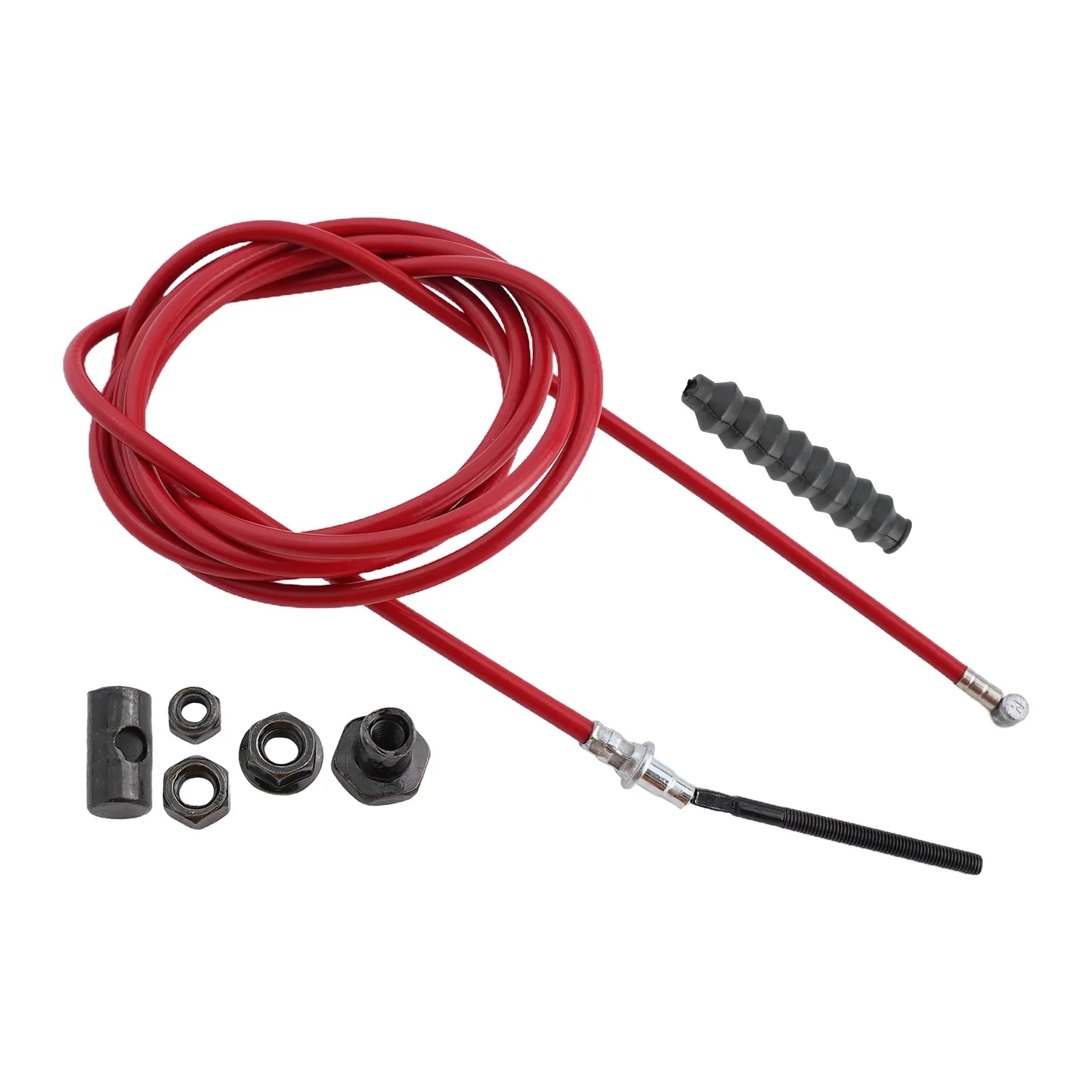 Metal Brake Line Set Replacement Spare Parts Wheel 195cm Accessories Brake Brake Line Cable Easy Install Kit Parts