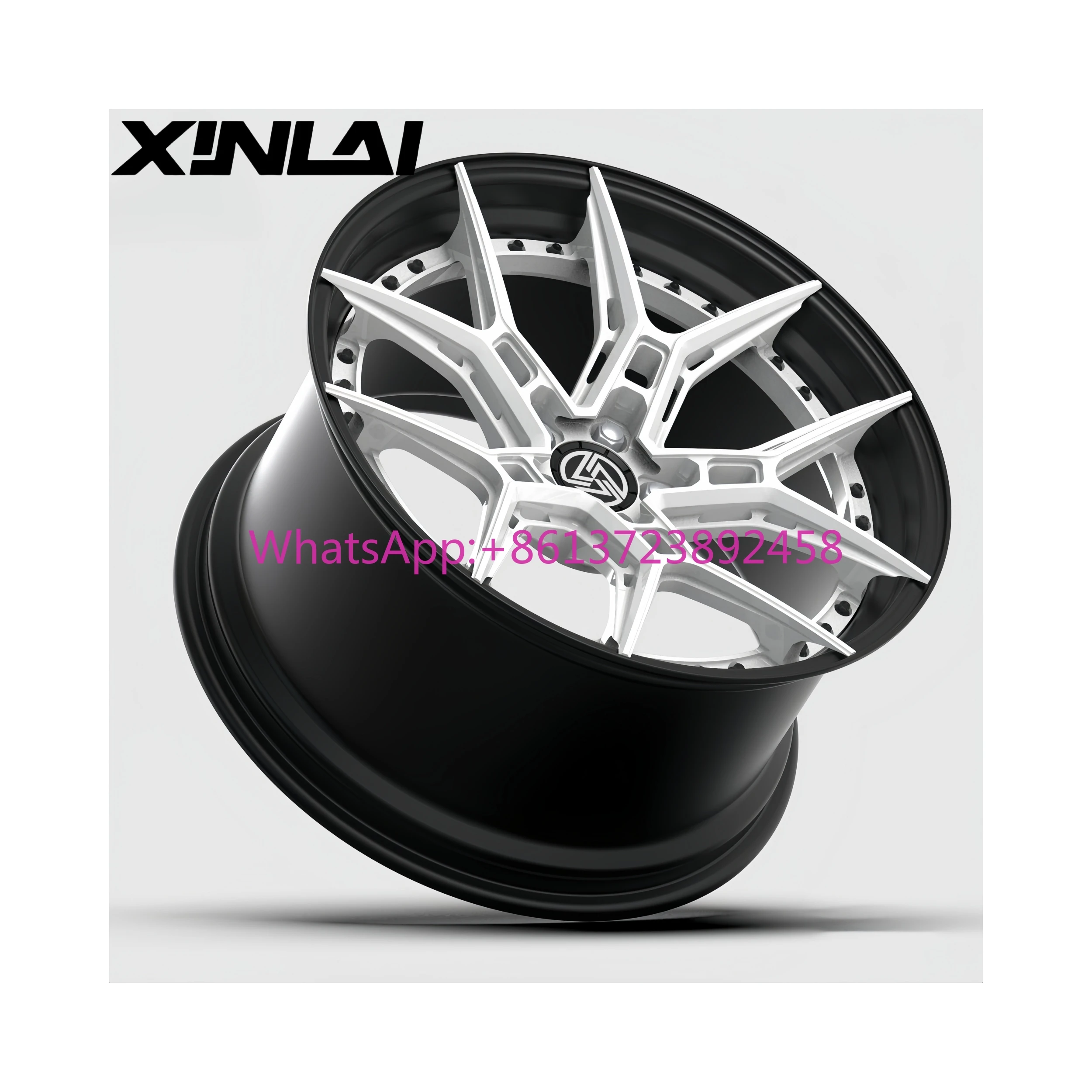 

XINLAI Customized Deep Dish Concave Design 5x112 5x120 5x114.3 5x130 17 18 19 20 21 22 Inch Passenger Car Wheel for 1 Series X6
