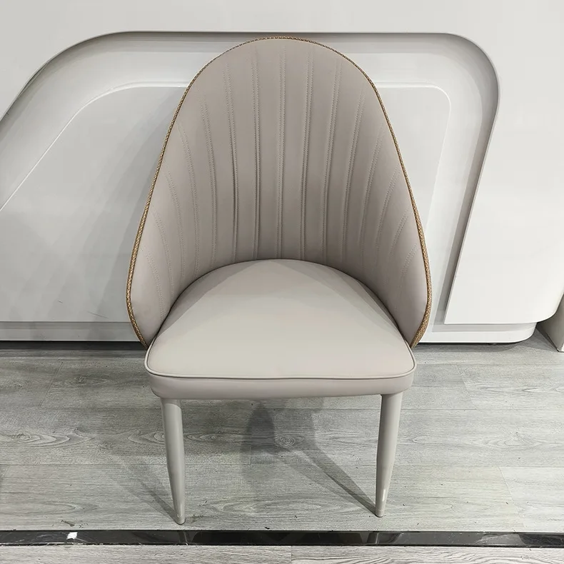 Italian Luxury Hotel Banquet Dining Chair High-Back Soft Packaged for Clubhouse Bathing Center Conference Room Restaurants