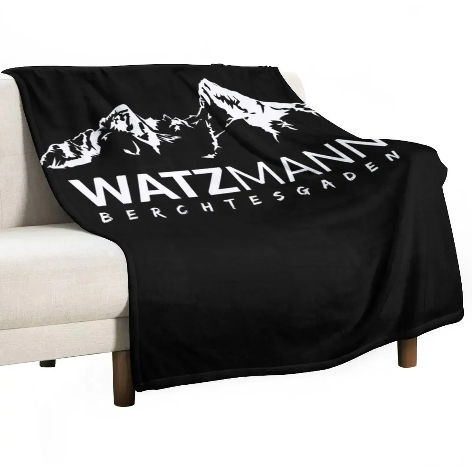 Watzmann Berchtesgaden height determined 2713 meters Throw Blanket heavy to sleep Multi-Purpose Cute Blankets