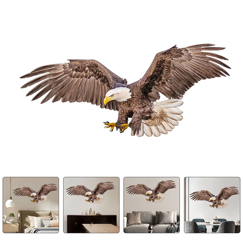 

Wings Eagle Sticker Nail Stickers Kids Room Wall Decal DIY Removable Decals Pattern Pvc