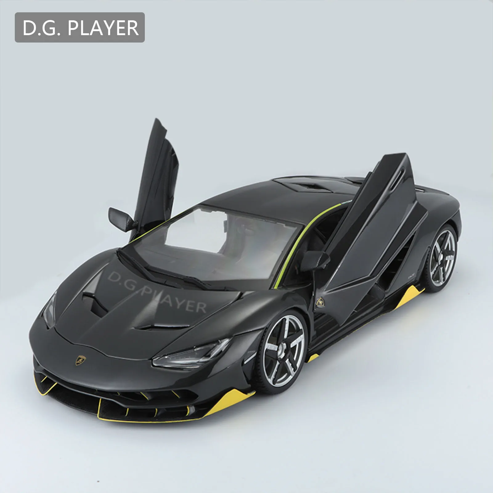 

D.G. PLAYER 1/32 Scale LP770 Casting Car Model, Zinc Alloy Toy Car for Kids, Pull Back Vehicles Toy Car for Toddlers Kids Gift