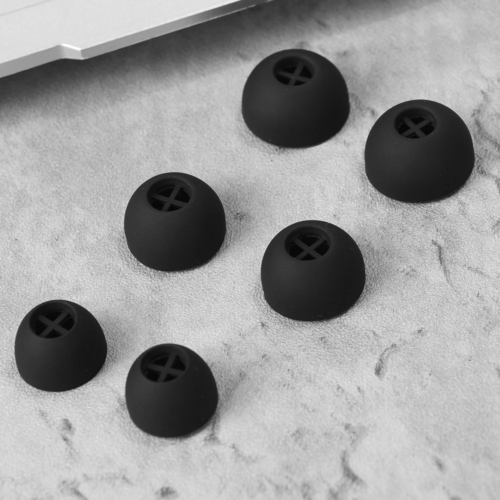 Quality Silicone Ear Tips for Sennheiser CX/CX500BT/MOMENTUM 3/Sport Earbuds Eartips MOMENTUM3 Ture Wireless Earphone Tips 5mm