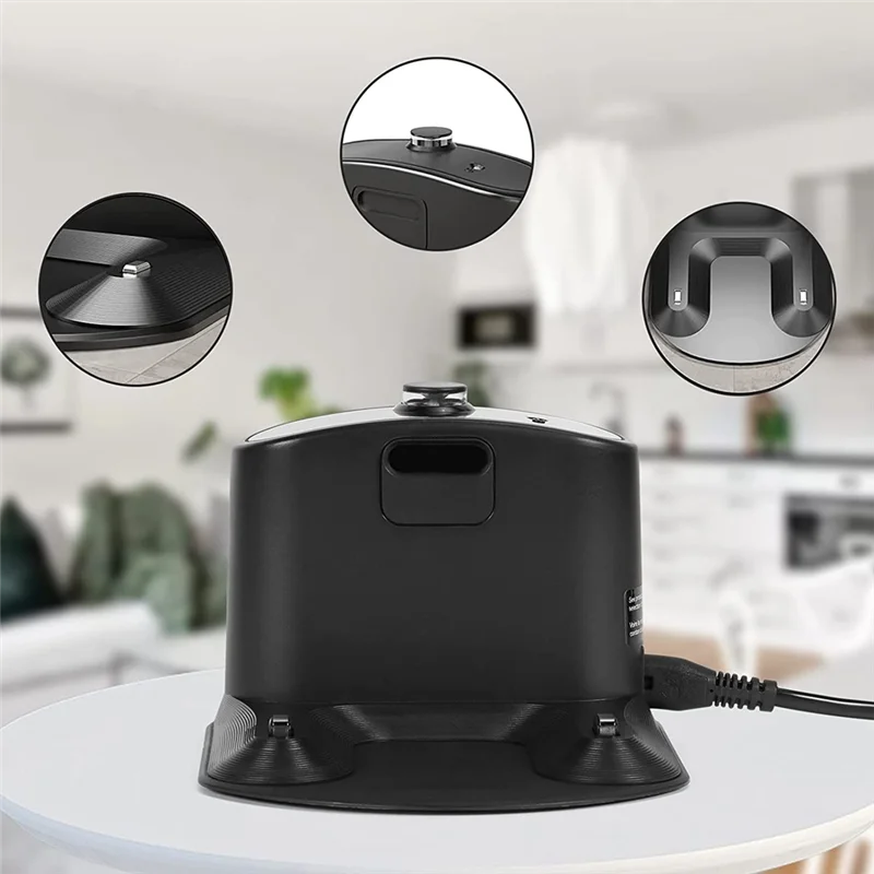 Док-станция для зарядного устройства для IRobot Roomba E5 E6 I1 I3 I4 I6 I7 I8 500 600 700 800 900 Series Зарядная база с вилкой европейского стандарта
