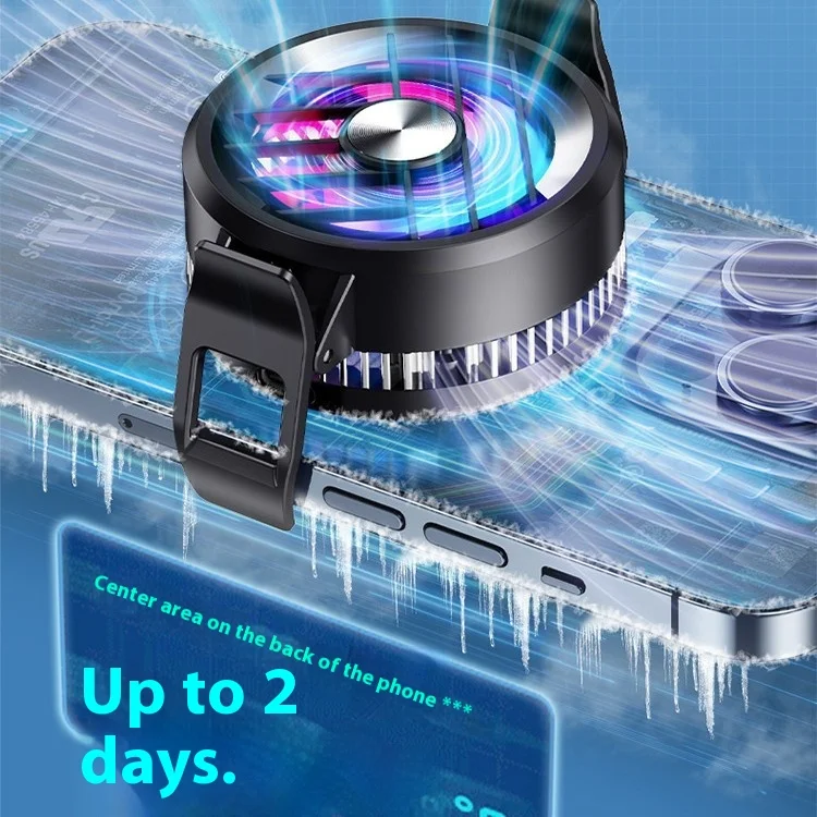 Low Noise Radiator Quick-frozen Semiconductor Heat Dissipation Multi-level Cooling Special Mobile Phone Radiator for Gaming