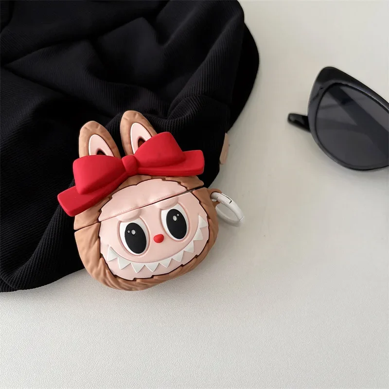 

3D Cartoon Elf Silicone Case for AirPods Pro2 Airpod Pro 1 2 3 4 Bluetooth Earbuds Charging Box Protective Earphone Case Cover