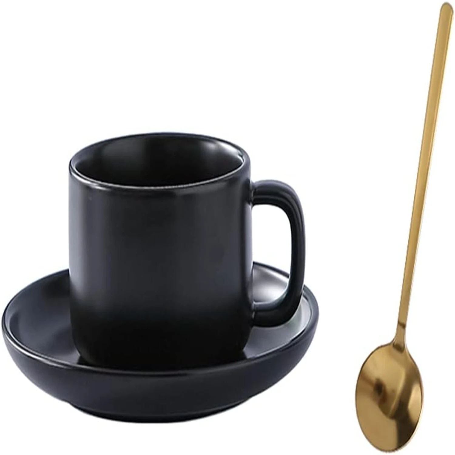 Sophisticated and Luxurious Ceramic Coffee Mug Gift Set for Men and Women - Elevate your morning routine with this stylish and e