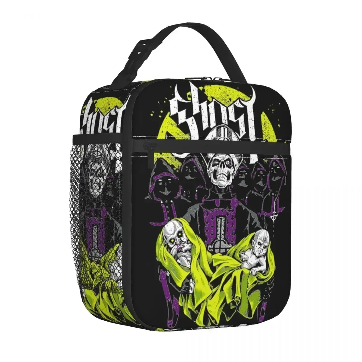 

Ghost B.C. Heavy Insulated Lunch Bags Cooler Bag Meal Container Portable Tote Lunch Box Girl Boy School Travel