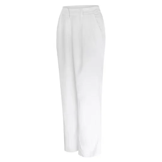 Pantaloni da abito casual versatili a gamba larga da donna Pantaloni lunghi comodi e larghi dal design a vita media Collezione primaverile