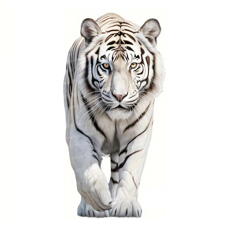 Autocollant mural animal tigre M774, décor de toilette, salon, armoire, décalcomanies de décoration de la maison, embellir, peinture murale