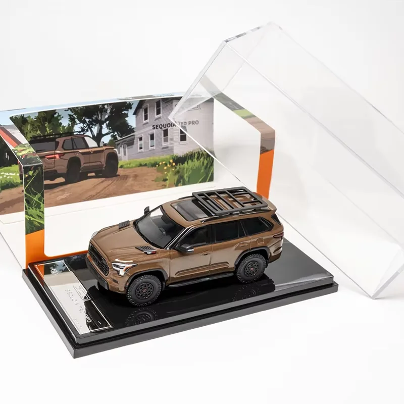 GCD 1: 64 Scale SEQUOIA Alloy Car Model Exquisite Gift Static Display Souvenir Toy Collectibles Desktop Decoration - view 2